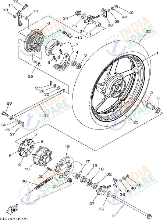 REAR WHEEL
